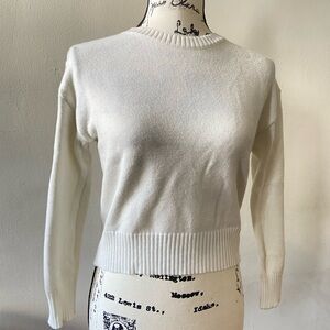 Zara White Sweater